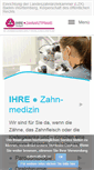 Mobile Screenshot of ihrezahnarztpraxis-stuttgart.de